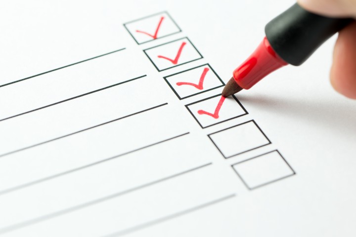 checklistred