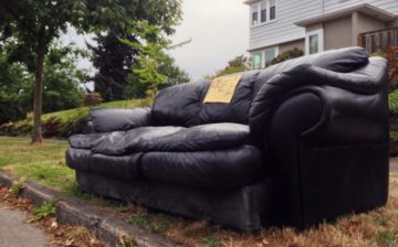 get rid of a couch for free