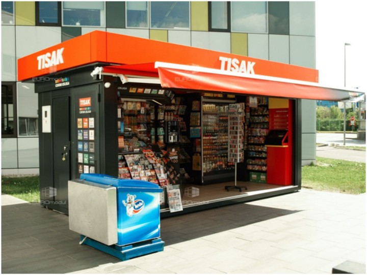 shipping container convenience store