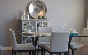 small dining room in a home