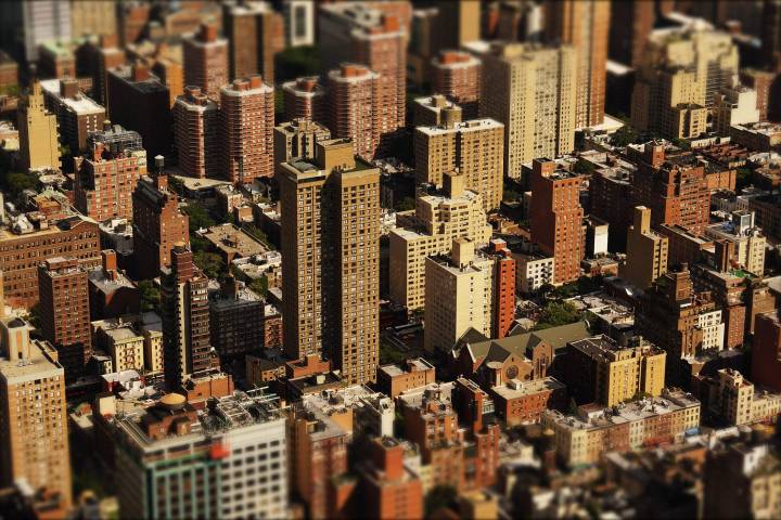 city with buildings