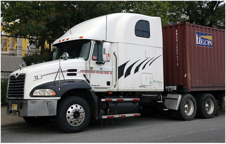 semi-truck cab