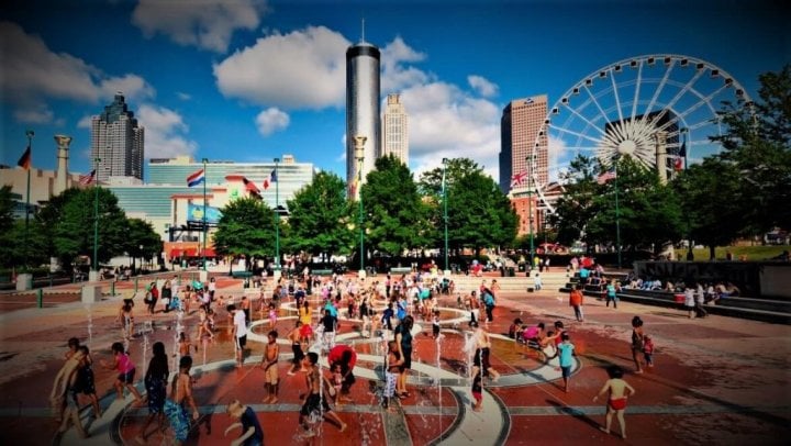 Centennial Olympic Park in Atlanta