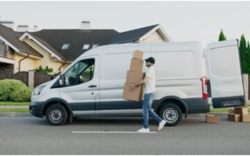 shipping a box by van