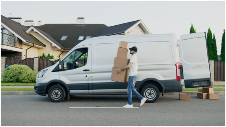 shipping a box