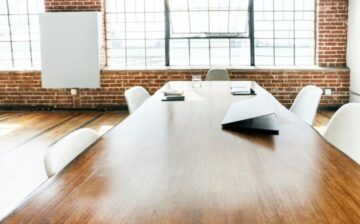 long office meeting table