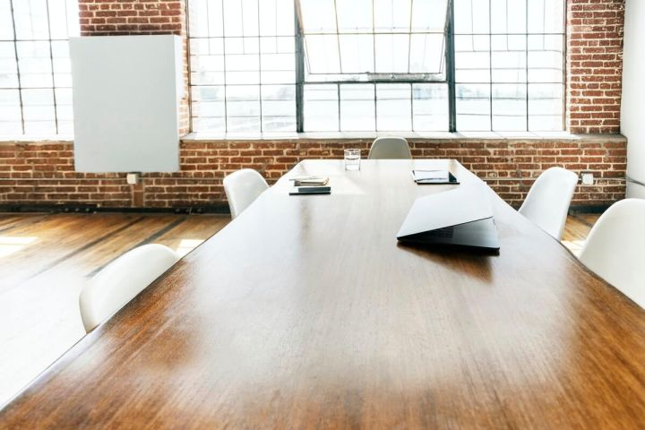 long office meeting table
