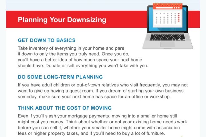 planning your Downsizing