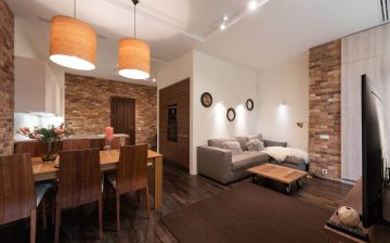 Interior ceiling design showcased after a home makeover