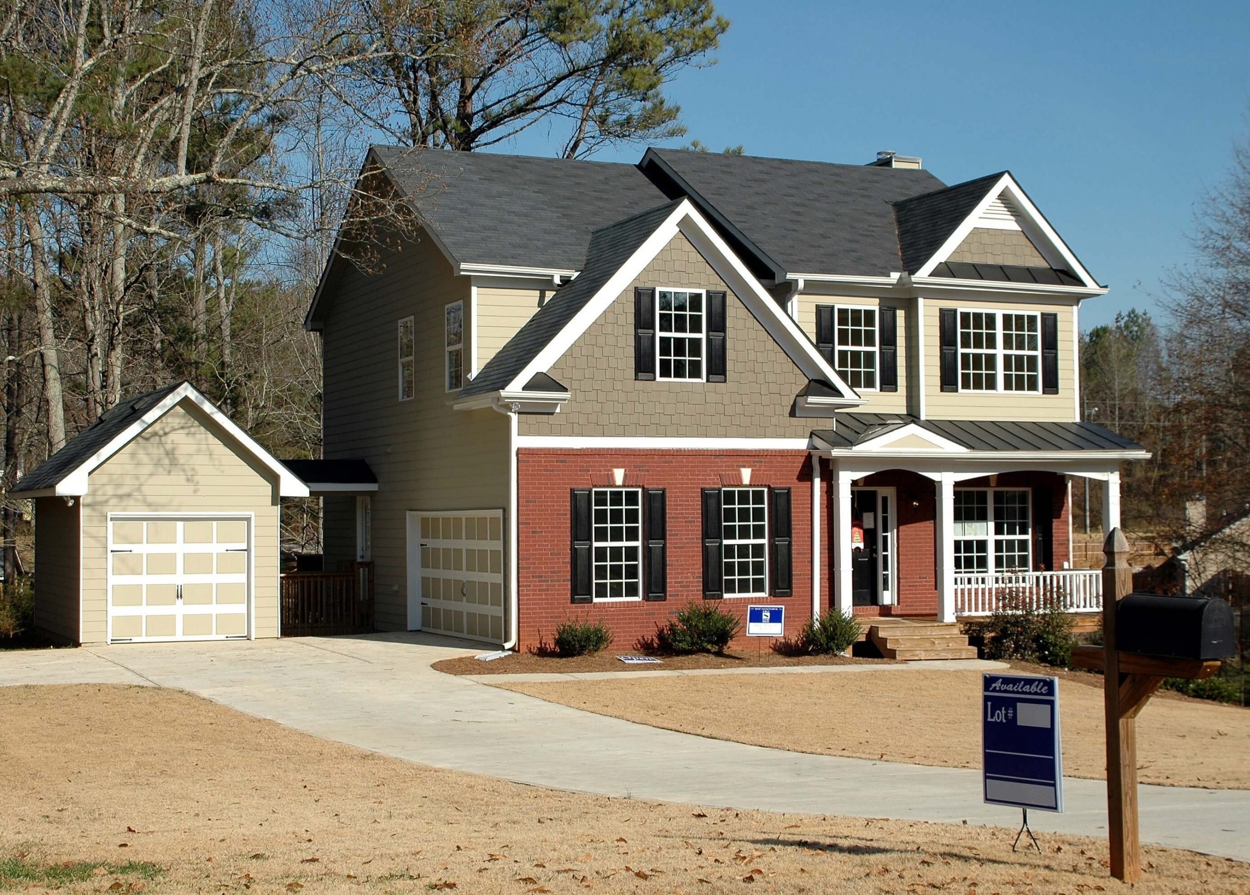 two-story home for sale