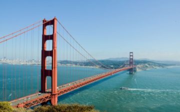 San Francisco California bridge