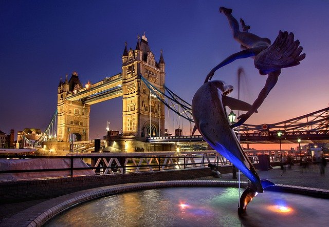 evening view of the Tower of London