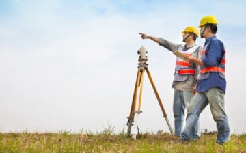 Surveying land experts