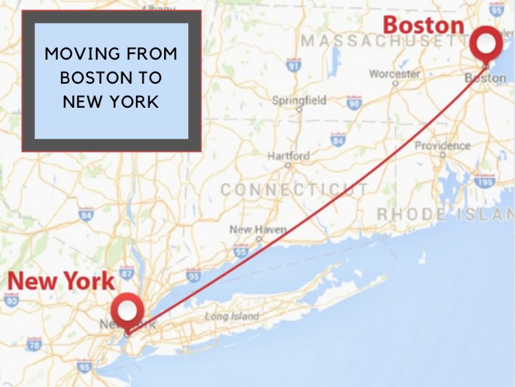 moving from Boston to New York