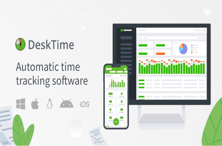 desk time app for employee management