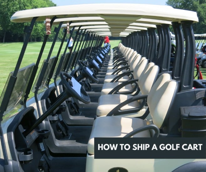 How to ship a golf cart