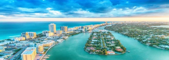 Miami beach panoramic