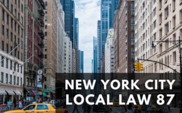 new york city local law 87