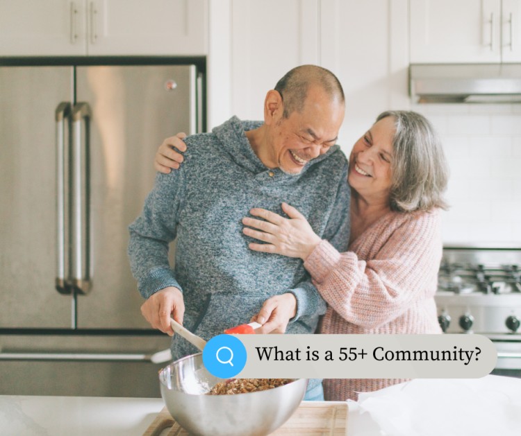 What are the benefits of 55+ communities?