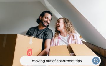 moving out of apartment checklist