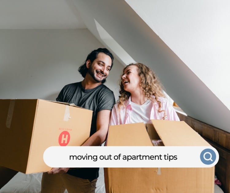 moving out of apartment checklist