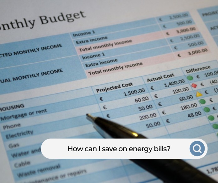 Affordable Ways to Save on Energy Bills