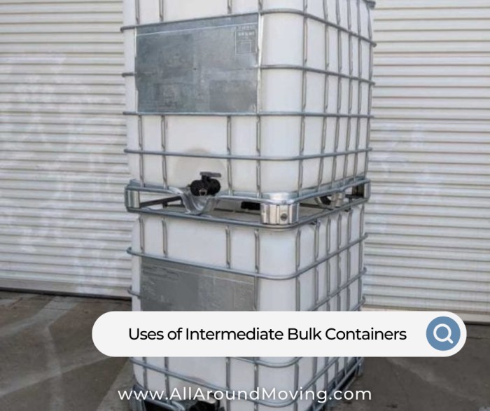 Uses of Intermediate Bulk Containers