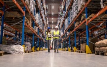 warehouse shelving