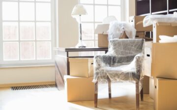 Wrap Furniture for storage