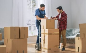 movers cost per hour moving boxes, NYC