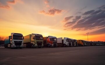 Logistics Industry trucks