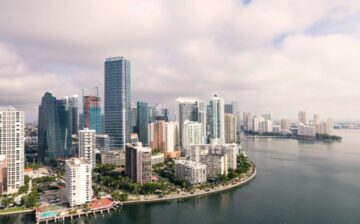 buildings on the miami coast