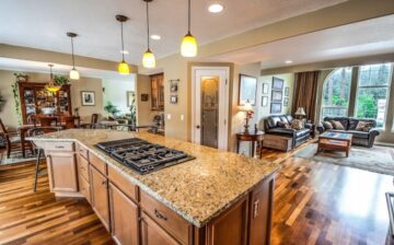 large tidy kitchen