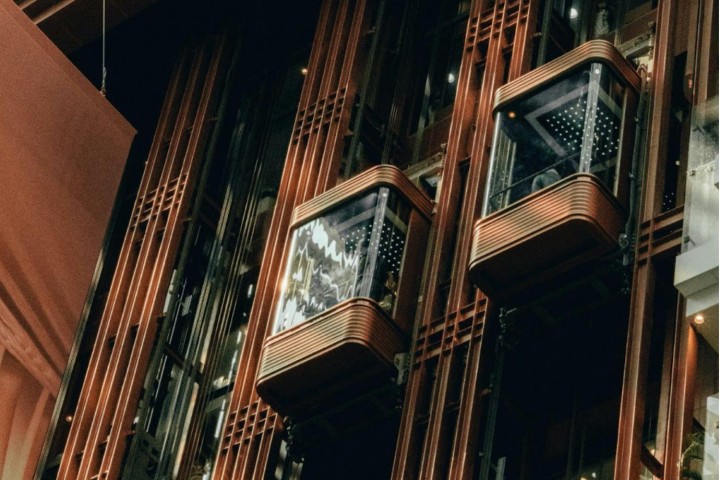 elevators in building