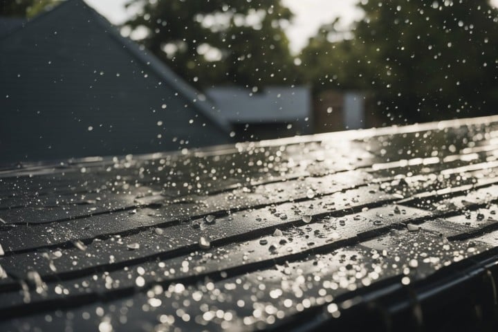 rain on the roof