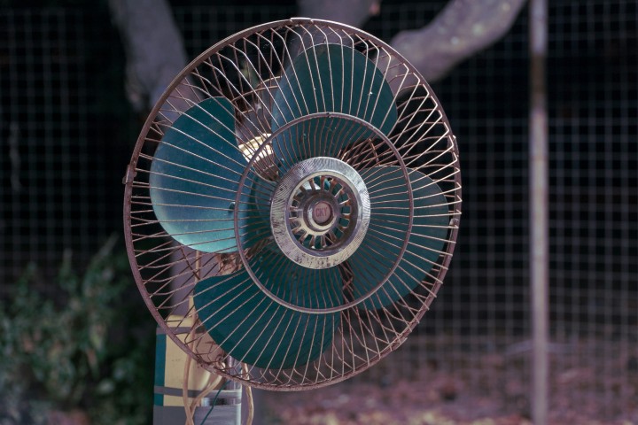 fan used for heat waves