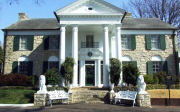 Elvis Presley's Graceland home