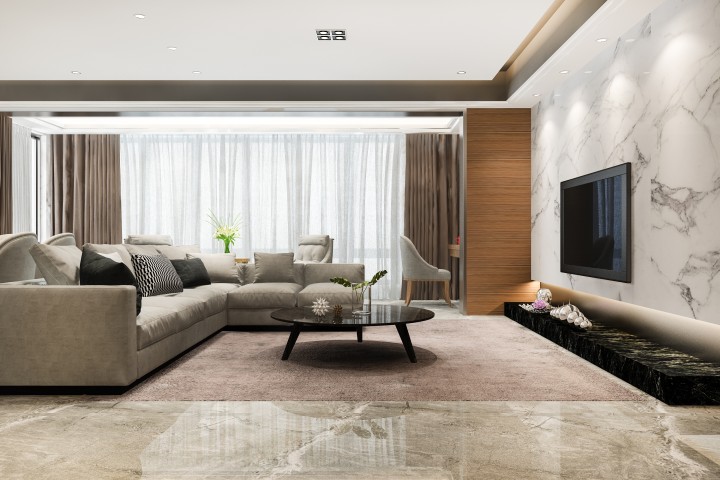home Large with ceiling fan