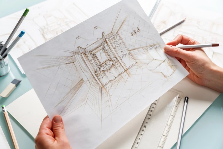 house project plan made by architect