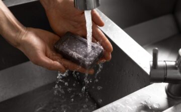 water coming out of the faucet
