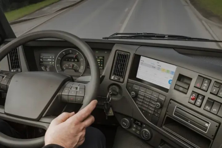 home driving truck industry truck