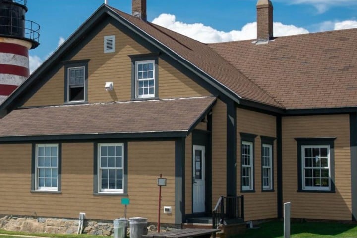 house with Composite Cladding