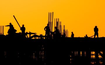 men working in construction