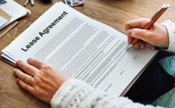 lease renting contract residential tenant concept