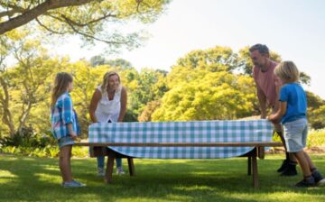 family on a picnic