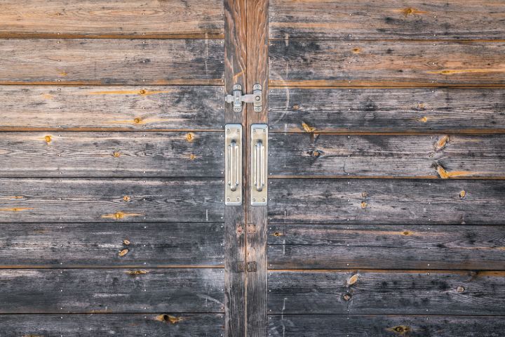door made of wood