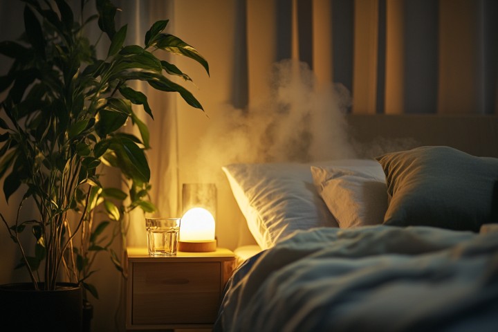 humidifier in room