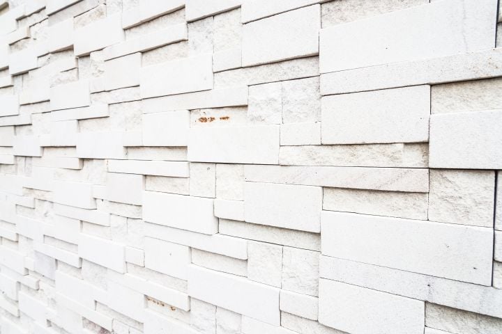 geometric white cladding