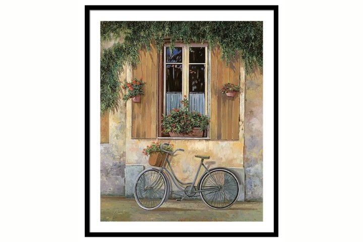 walmart picture of a bicycle and flowers