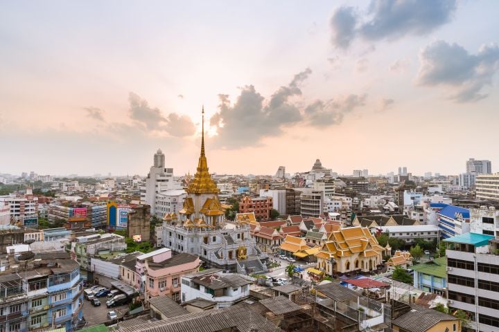 city ​​of thailand buildings